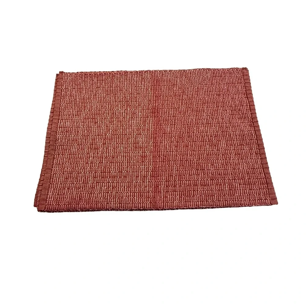 Trends Rust Red Woven Placemat Dining Table Home Kitchen Heat Resistant‎ Mat 17